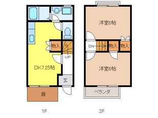 ＤＵＰＬＥＸ国王６の物件間取画像